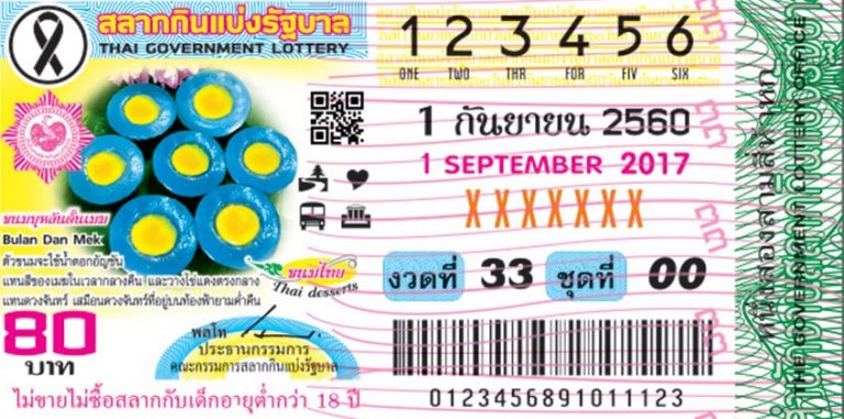 ตรวจหวย 1 ก.ย. 2560 ผลสลากกินแบ่งรัฐบาล ลอตเตอรี่